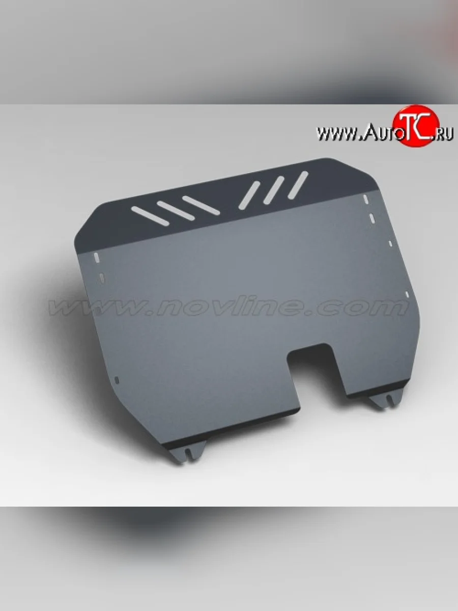 Защита картера двигателя Novline (2.5, МКПП, 3 мм) Ford Ranger дорестайлинг (2006-2009)  в Керчи Республика Крым