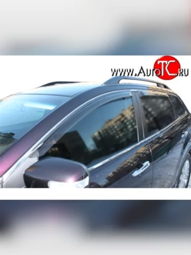 Дефлекторы окон (ветровики) Novline 4 шт. Mazda CX-9  TB (2007-2015) дорестайлинг, 1-ый рестайлинг, 2-ой рестайлинг