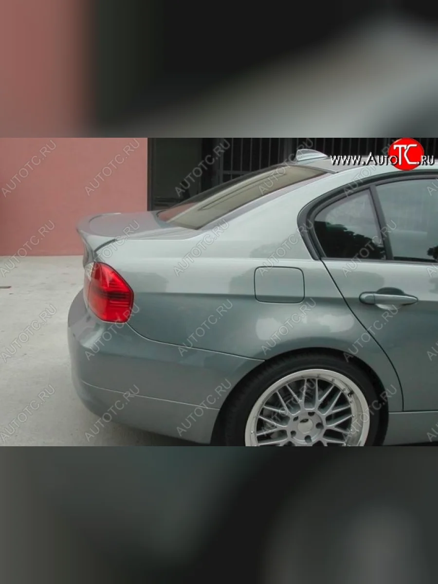 Лип спойлер M-Tech BMW 3 серия E90 седан дорестайлинг (2004-2008) (Неокрашенный)  в Самаре Самарской области