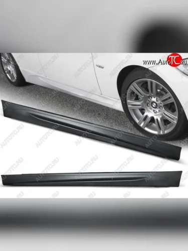 Пороги накладки (седан) M3 Style BMW 3 серия E90 седан дорестайлинг (2004-2008)