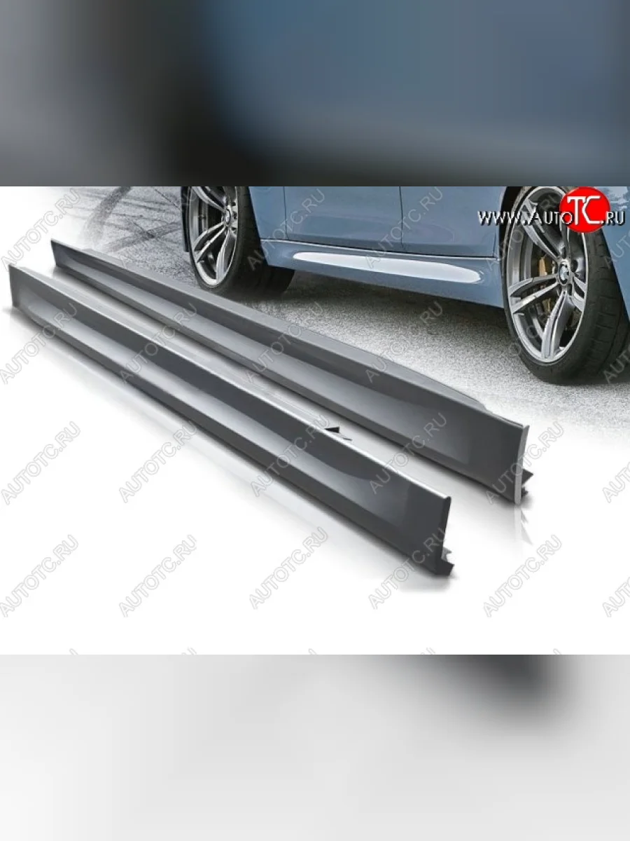 Пороги накладки M3-Style BMW 3 серия F30 седан дорестайлинг (2012-2015) (Неокрашенные)  в Перми Пермском крае