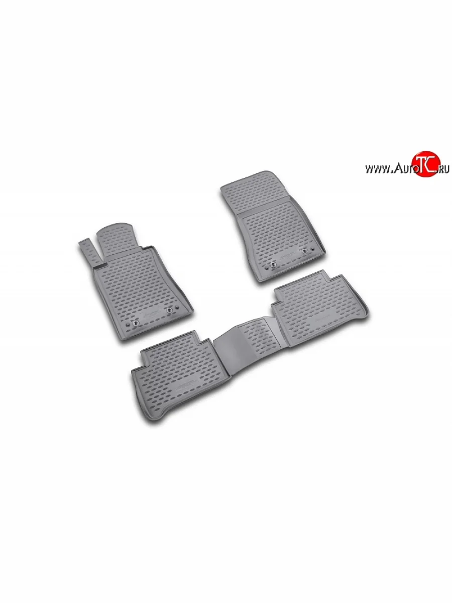 Коврики в салон Element 4 шт. (полиуретан) Mercedes-Benz E-Class W211 дорестайлинг седан (2002-2006)  в Перми Пермском крае