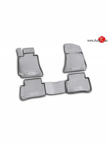 Коврики в салон Element 4 шт. (полиуретан) Mercedes-Benz E-Class  W212 (2009-2012) дорестайлинг седан