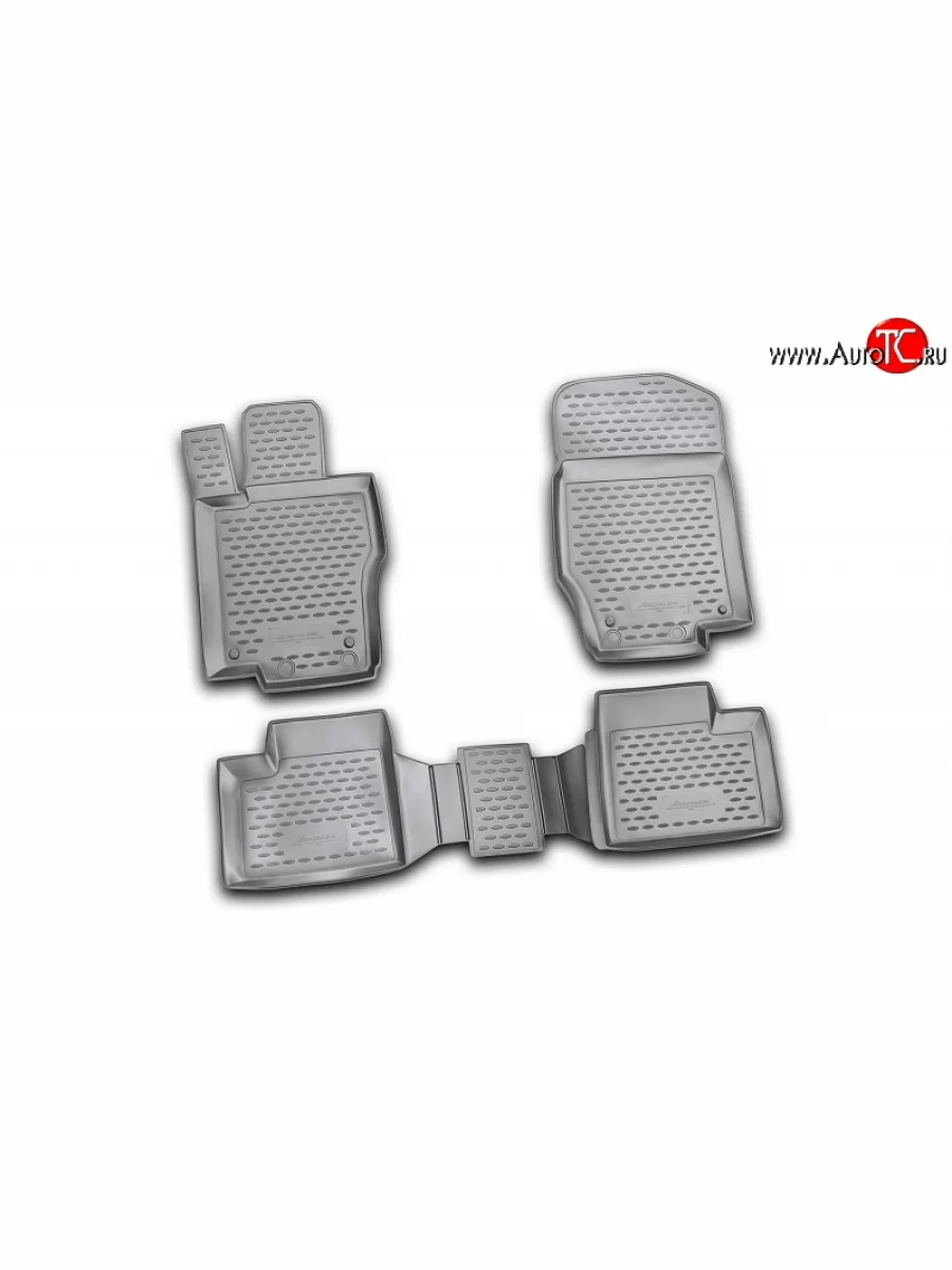 Коврики в салон Element 4 шт. (полиуретан) Mercedes-Benz ML class W164 дорестайлинг (2005-2008)  в Керчи Республика Крым