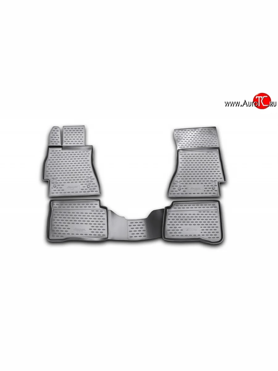 Комплект ковриков в салон Element 4 шт. (полиуретан)  Mercedes-Benz S class (2005-2009) 5 W221  в Перми Пермском крае