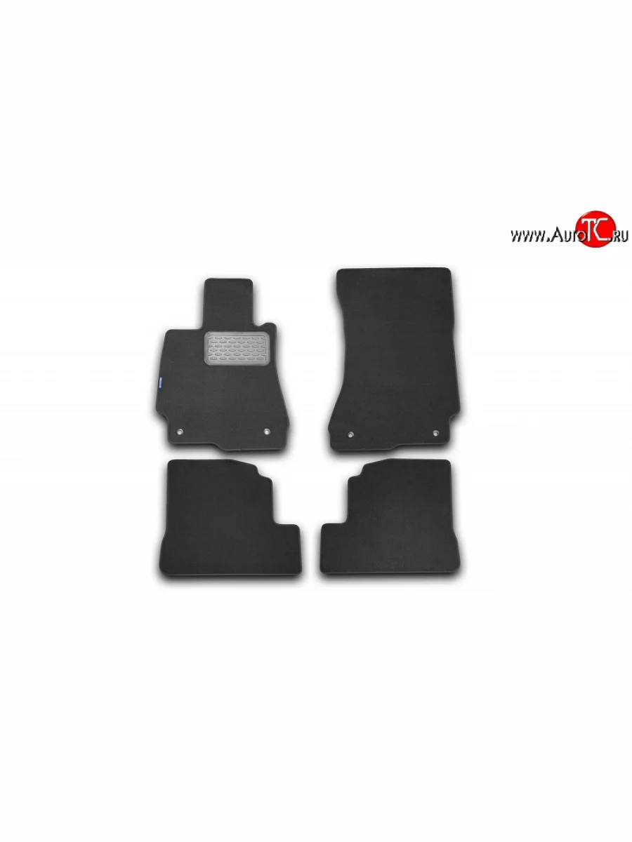 Коврик в салони Element 5 шт. (текстиль) (АКПП) Mercedes-Benz S class 5 W221 седан дорестайлинг (2005-2009)  в Перми Пермском крае