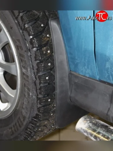 Передние брызговики NovLine 2 шт. Mitsubishi ASX дорестайлинг (2010-2012)