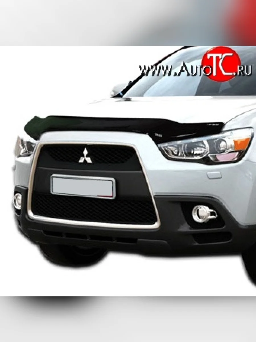 Дефлектор капота NovLine long  Mitsubishi ASX (2010-2020)  в Керчи Республика Крым