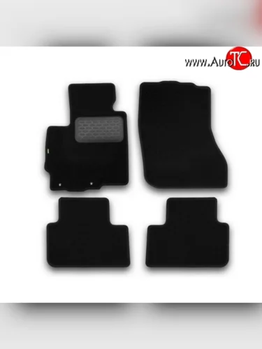 Комплект ковриков в салон Element 4 шт. (текстиль) Mitsubishi ASX дорестайлинг (2010-2012)