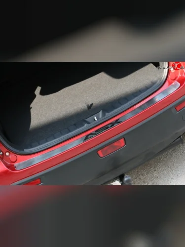 Накладка на задний бампер Novline Mitsubishi ASX дорестайлинг (2010-2012)