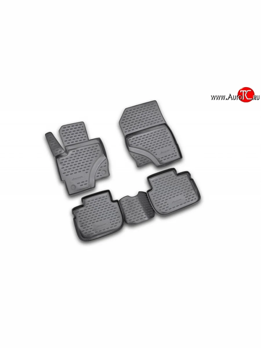 Коврики в салон Element 4 шт. (полиуретан) (5D) Mitsubishi Colt Z30 хэтчбэк 5 дв. дорестайлинг (2002-2009)  с доставкой в г. Керчь