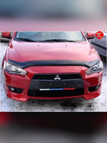 Дефлектор капота NovLine Mitsubishi Lancer 10 CY седан рестайлинг (2011-2017)