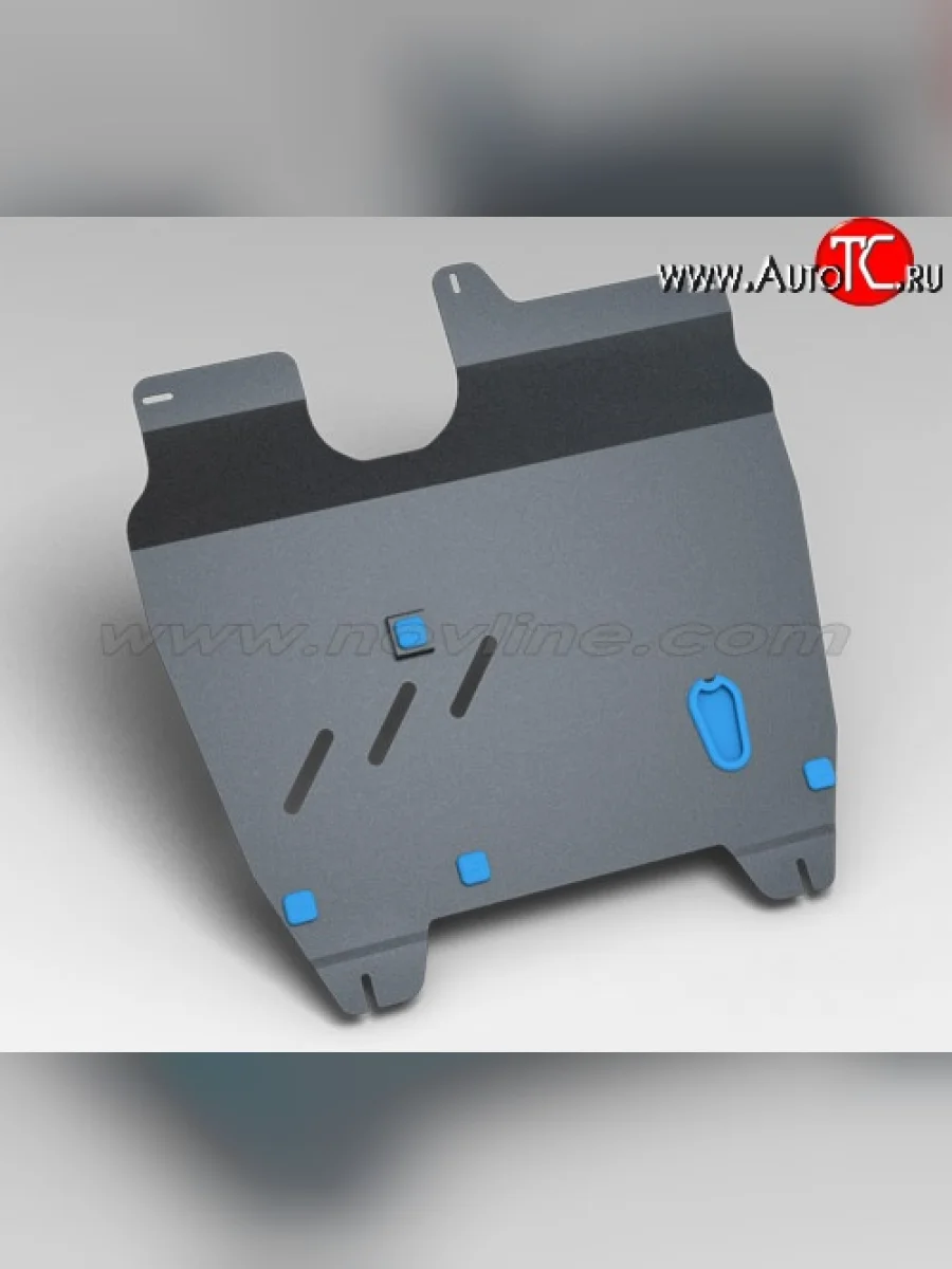 Защита картера двигателя Novline (1.3/1.6, МКПП/АКПП, 2 мм) Mitsubishi Lancer 9 CS седан 2-ой рестайлинг (2005-2009)  с доставкой в г. Керчь