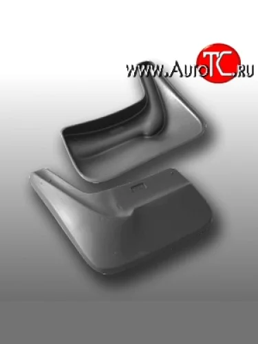 Задние брызговики (рестайлинг) NovLine 2 шт Mitsubishi Outlander  GF (2014-2016) 1-ый рестайлинг