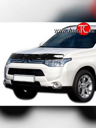 Дефлектор капота NovLine Mitsubishi Outlander GF дорестайлинг (2012-2014)