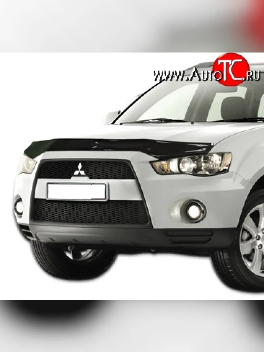 Дефлектор капота NovLine Mitsubishi Outlander XL (CW)  рестайлинг (2010-2013)  в Перми Пермском крае