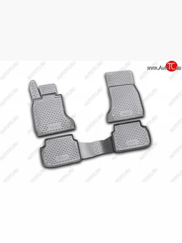 Комплект ковриков в салон Element-Autofamily 4 шт. (полиуретан) Mitsubishi Outlander  CU (2003-2009)