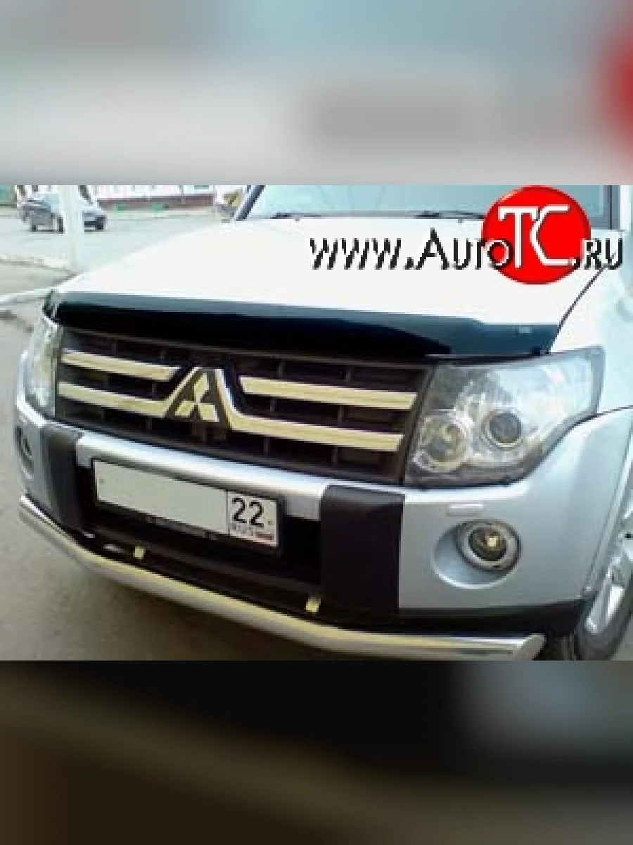 Дефлектор капота NovLine  Mitsubishi Pajero (2006-2015) 4 V90, 4 V80  с доставкой в г. Керчь