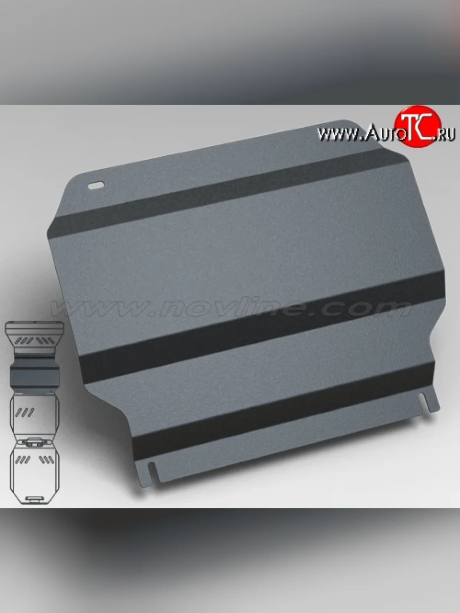 Защита картера двигателя NLZ (3.0/2.5, МКПП, 3 мм) Mitsubishi L200 4  дорестайлинг (2006-2014) (С крепежом)  с доставкой в г. Керчь