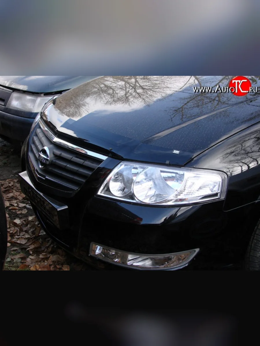 Дефлектор капота NovLine Nissan Almera Classic B10 седан (2006-2013)  в Самаре Самарской области