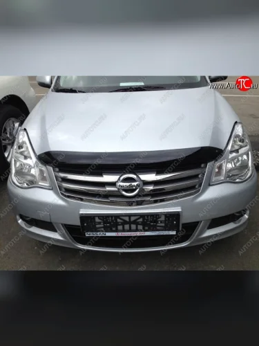 Дефлектор капота NovLine-Autofamily Nissan Almera  3 G15 (2012-2019) седан