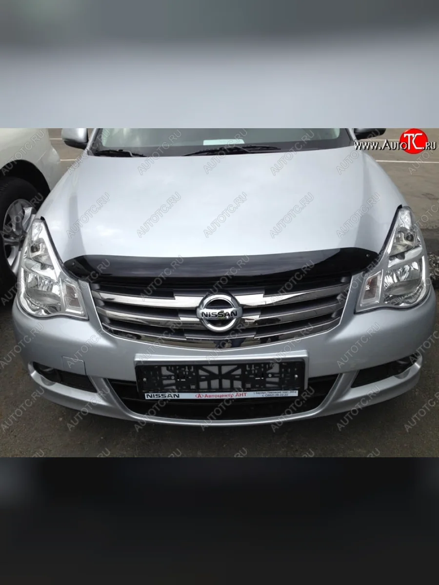Дефлектор капота NovLine-Autofamily  Nissan Almera (2012-2019) 3 G15  в Перми Пермском крае