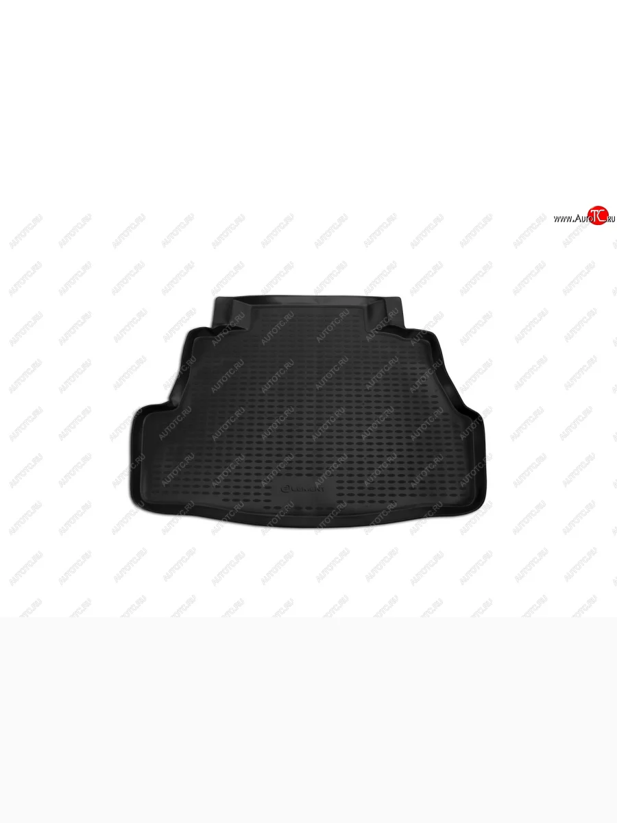 Коврик багажника (полиуретан) Element  Nissan Almera Classic (2006-2013) B10 (Чёрный)  в Керчи Республика Крым