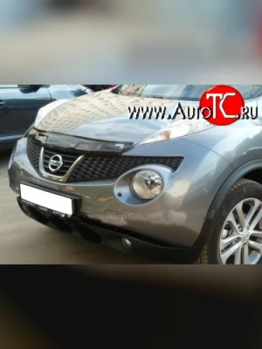Дефлектор капота NovLine Nissan Juke  1 YF15 (2010-2014) дорестайлинг