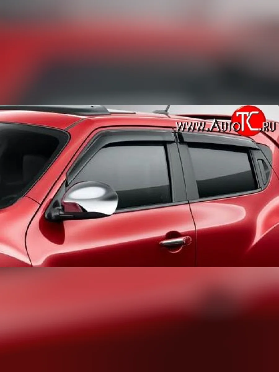 Дефлекторы окон (ветровики) Novline 4 шт  Nissan Juke (2010-2014) 1 YF15  в Перми Пермском крае
