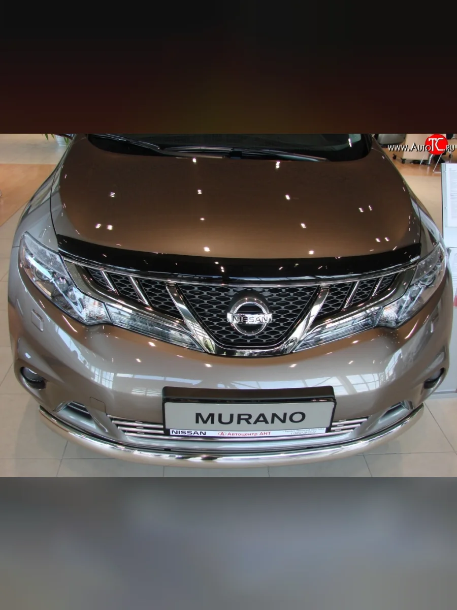 Дефлектор капота NovLine Nissan Murano 2 Z51 рестайлинг (2010-2016)  в Самаре Самарской области