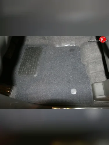 Коврики в салон Element 4 шт. (текстиль) (рестайлинг, АКПП) Nissan Navara 2 D40 дорестайлинг (2004-2010)