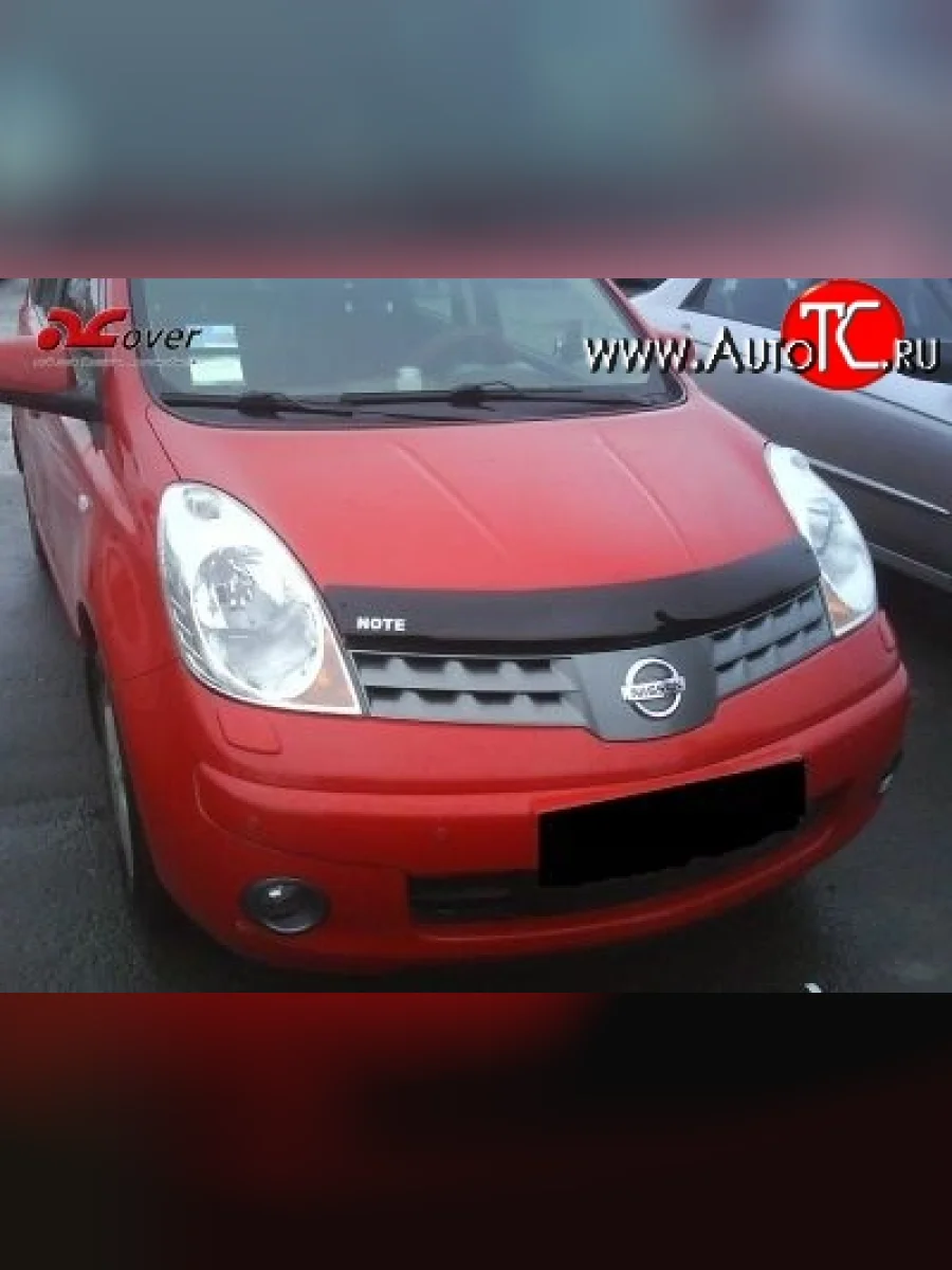 Дефлектор капота NovLine Nissan Note 1 E11 дорестайлинг (2004-2008)  в Самаре Самарской области