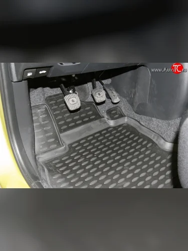 Коврики в салон Element 4 шт. (полиуретан) Nissan Note 1 E11 дорестайлинг (2004-2008)