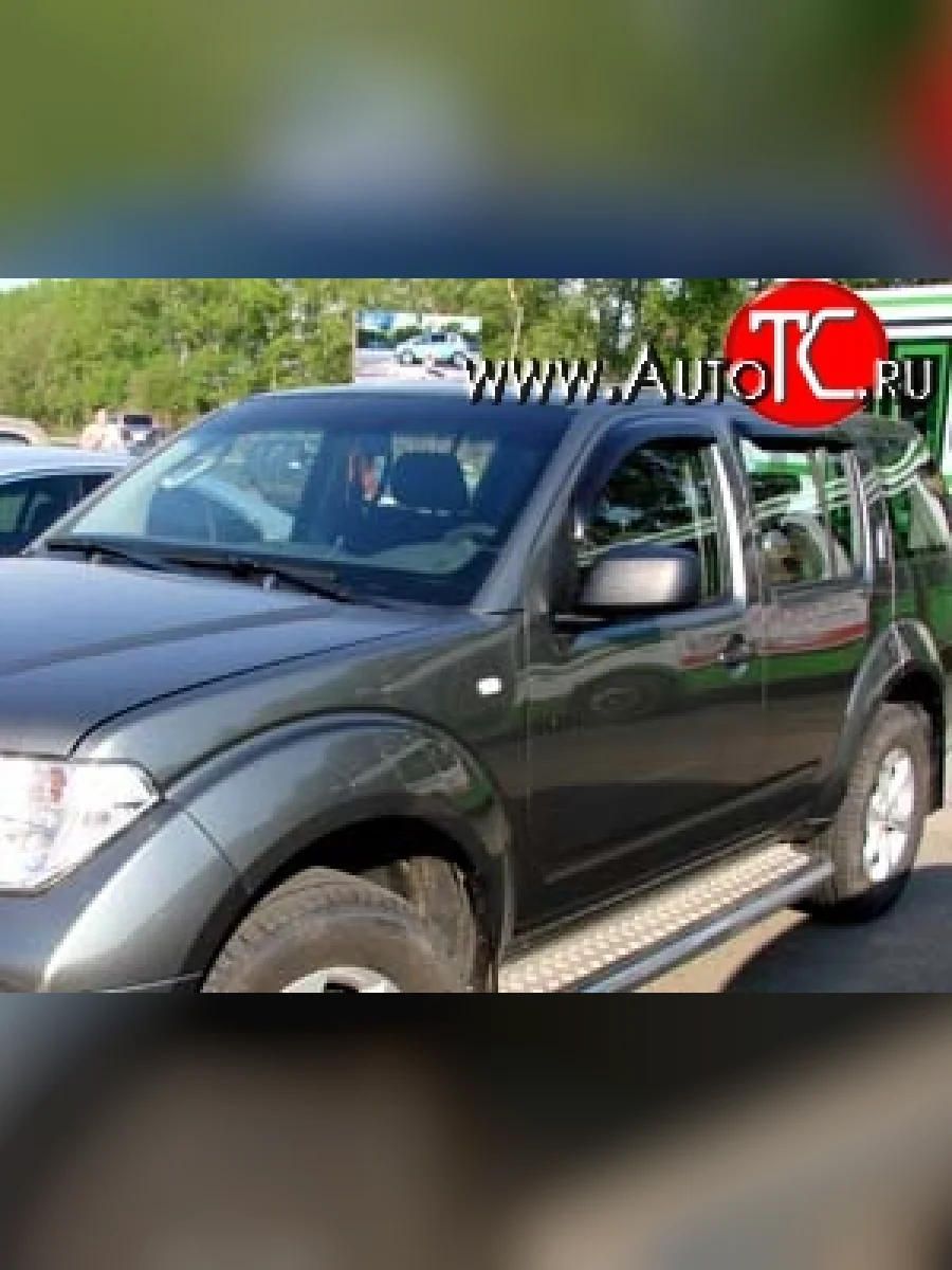 Дефлекторы окон (ветровики) Novline 4 шт.  Nissan Pathfinder (2004-2014) R51  в Самаре Самарской области