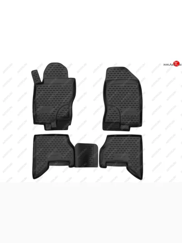 Коврики в салон Element (полиуретан) Nissan Pathfinder R51 рестайлинг (2009-2014)