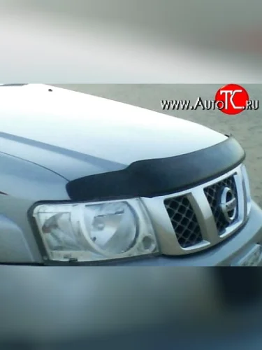Дефлектор капота NovLine Nissan Patrol  5 (2004-2010) Y61 2-ой рестайлинг