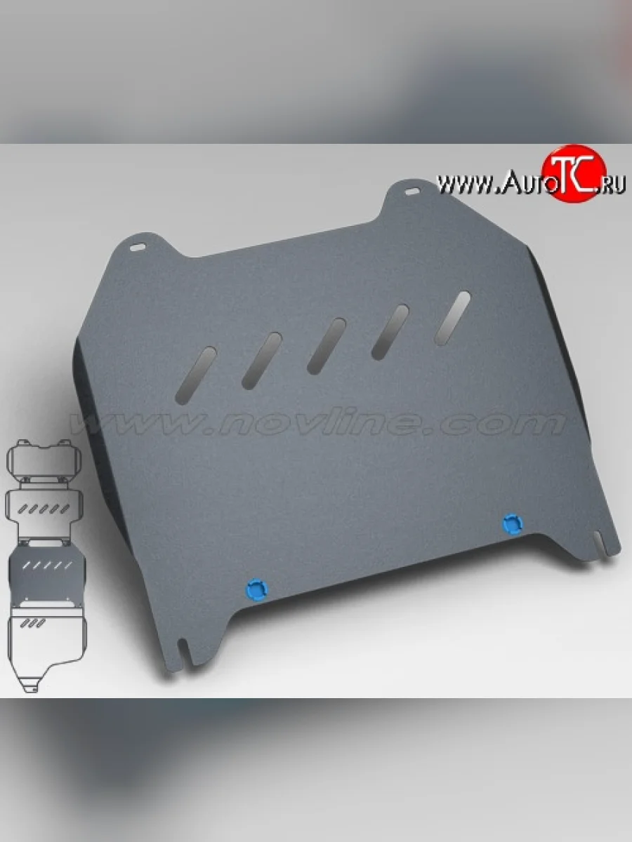 Защита коробки передач Novline (5.6, АКПП, 3 мм)  INFINITI QX56 (2010-2013), Nissan Patrol (2010-2014)  в Самаре Самарской области