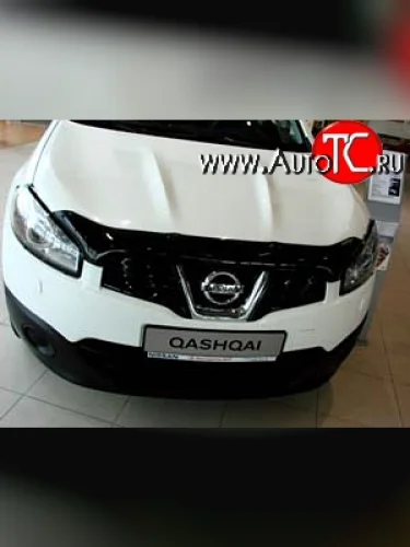 Дефлектор капота NovLine Nissan Qashqai  1 (2010-2013) J10 рестайлинг