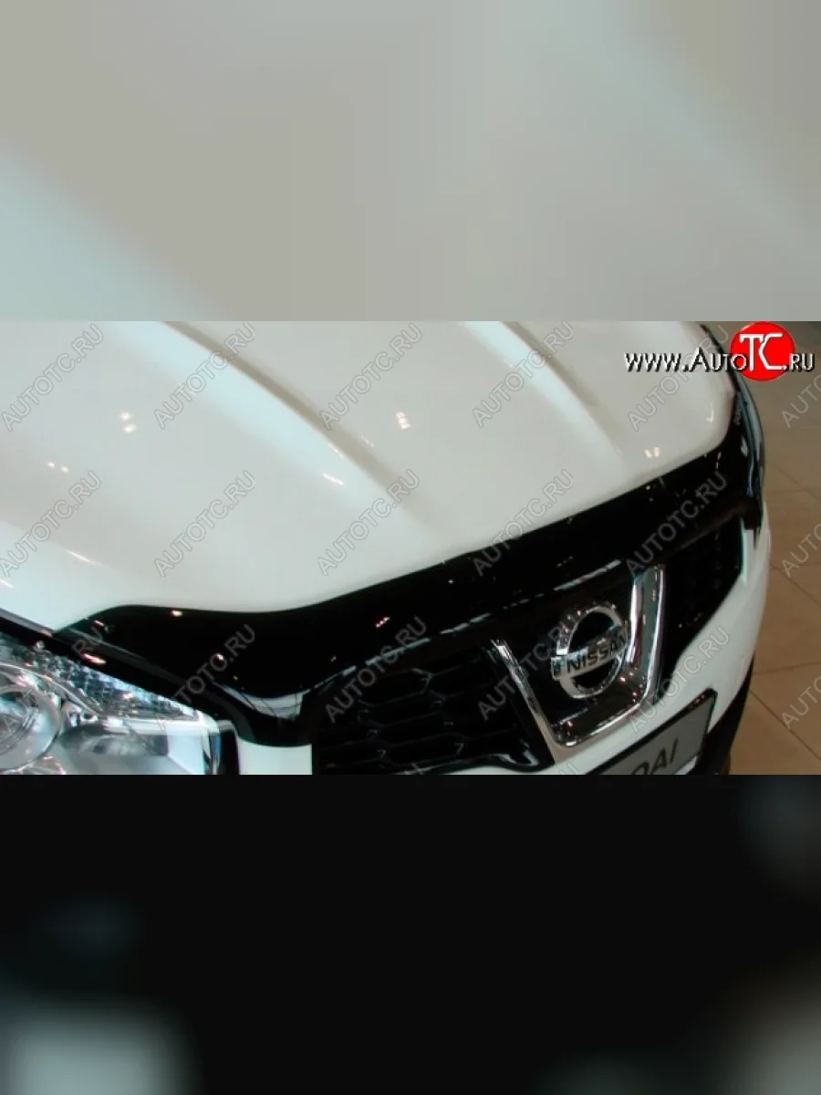Дефлектор капота NovLine-Autofamily  Nissan Qashqai (2013-2019) 2  в Перми Пермском крае