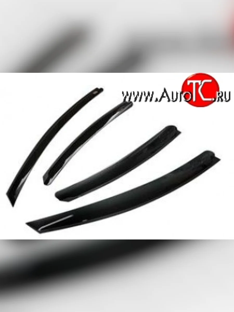Дефлекторы окон (ветровики) 4 шт. Novline  Nissan Qashqai (2017-2022) 2  в Самаре Самарской области