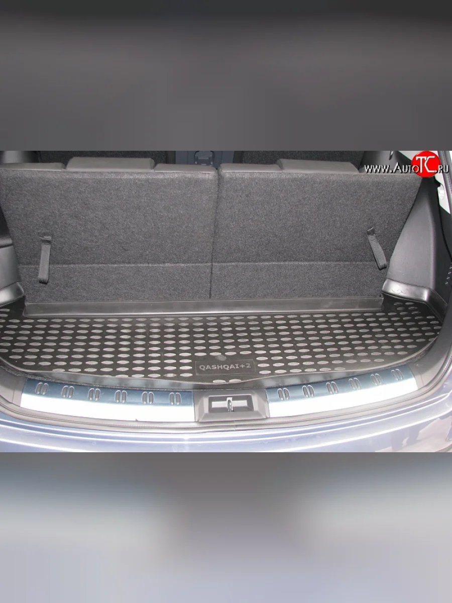 Коврик в багажник Element (полиуретан) (короткая база)  Nissan Qashqai +2 (2008-2010) 1  в Самаре Самарской области