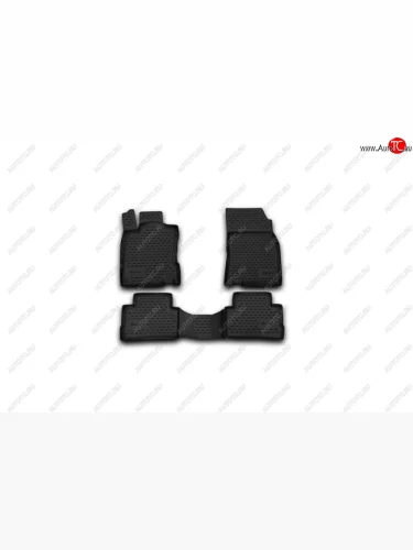 Комплект ковриков в салон (Великобритания) Element 4 шт. (полиуретан) Nissan Qashqai  2 (2017-2022) J11 рестайлинг