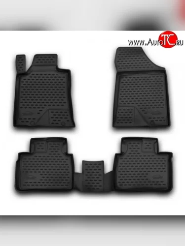 Комплект ковриков в салон Element 4 шт. (полиуретан) Nissan Teana 3 L33 дорестайлинг (2014-2020)