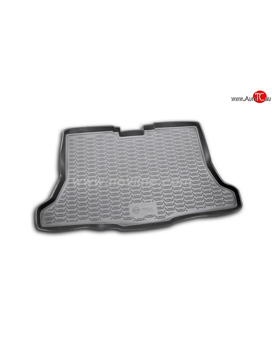 Коврик в багажник рестайлинг (хетчбек) Element (полиуретан)  Nissan Tiida (2011-2019) 2 C12  в Воронеже Воронежской области