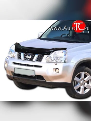 Дефлектор капота NovLine Nissan X-trail  2 T31 (2007-2011) дорестайлинг