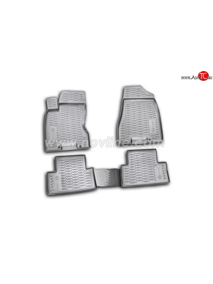Комплект ковриков в салон Element 4 шт. (полиуретан)  Nissan X-trail (2017-2022) 3 T32  в Керчи Республика Крым