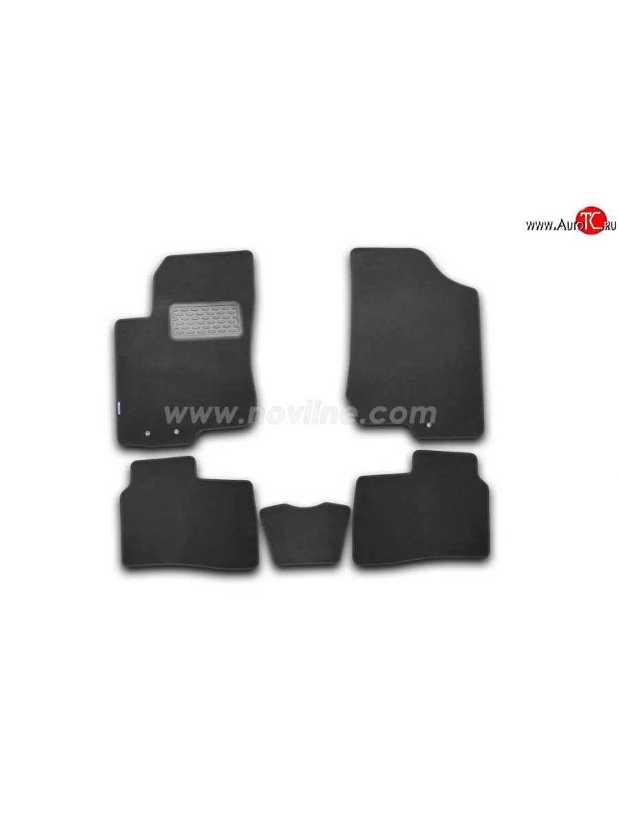 Комплект ковриков в салон Element 5 шт. (текстиль) Nissan X-trail 1 T30 дорестайлинг (2000-2003)  в Перми Пермском крае