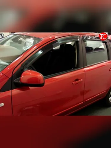 Дефлекторы окон (ветровики) Novline 4 шт. (4 двери) Opel Meriva  B (2010-2013)