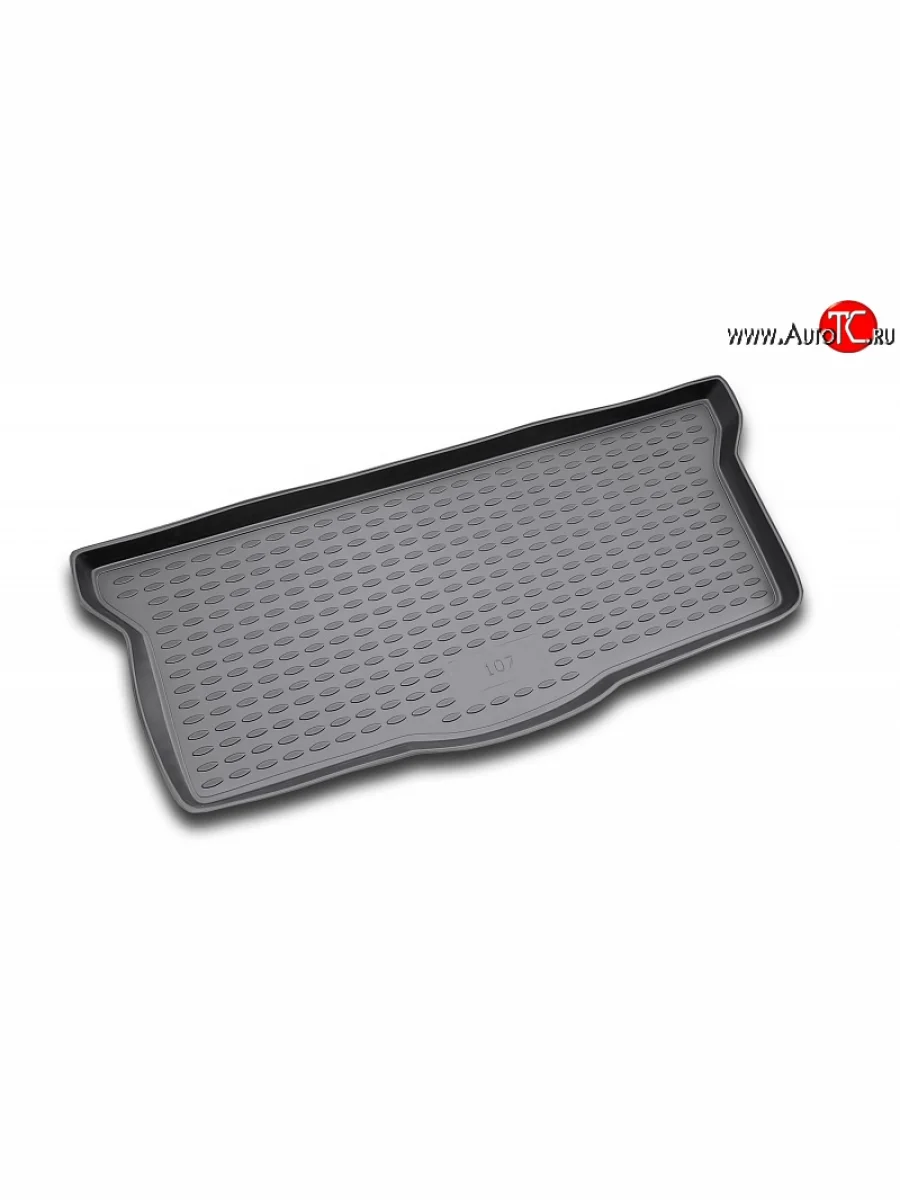 Коврик в багажник Element (полиуретан)  Peugeot 107 (2005-2009) PN  в Воронеже Воронежской области