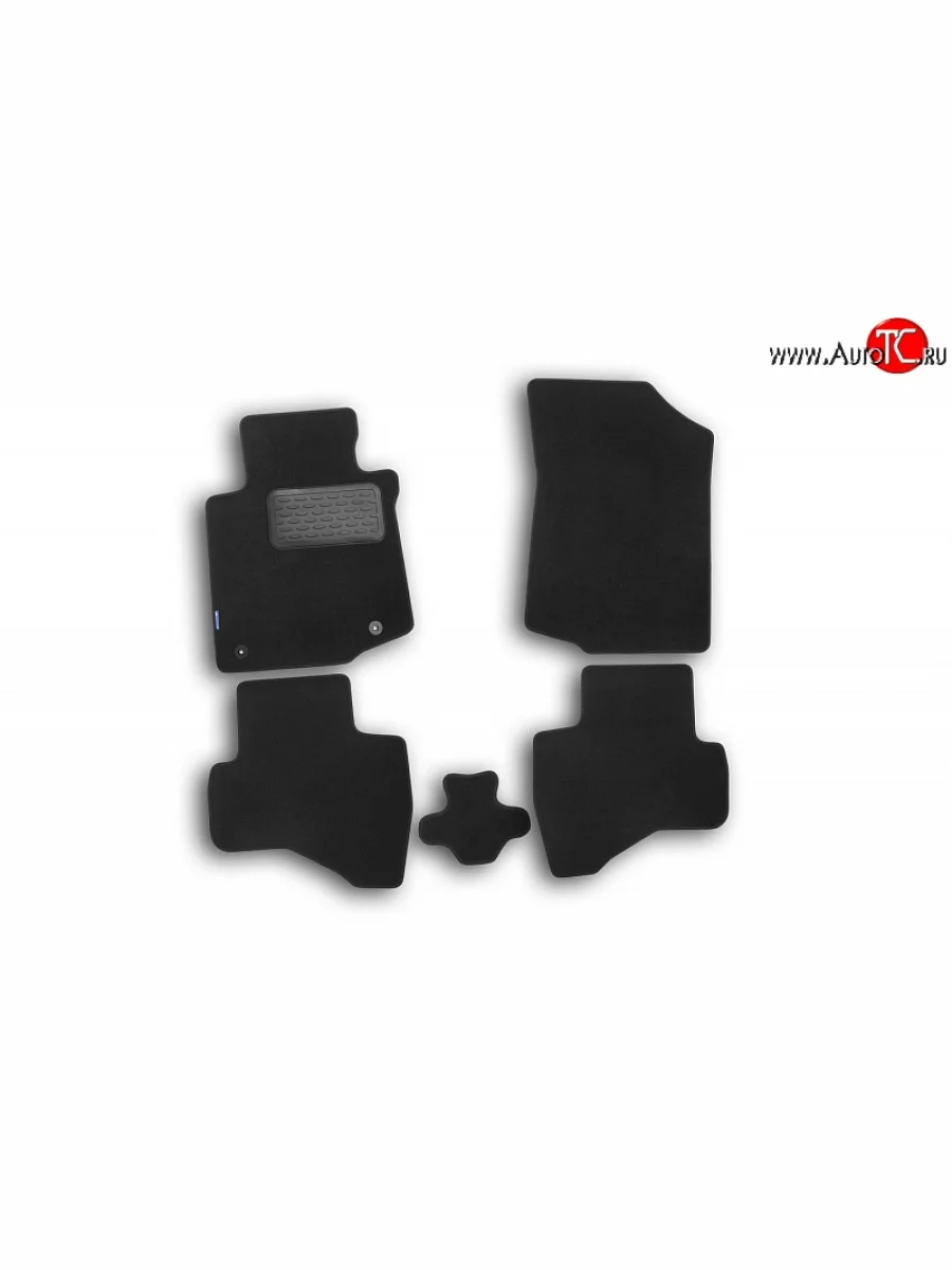 Коврик в салони Element 5 шт. (текстиль) Peugeot 107 PN хэтчбэк 3 дв. дорестайлинг (2005-2009)  в Перми Пермском крае